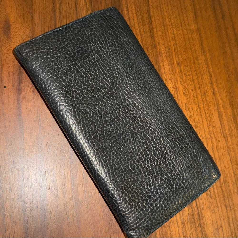 Dior Black Leather Wallets